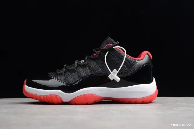 11 528895-012 Air Black Red mens Retro Jordan  Low "Bred" 0529